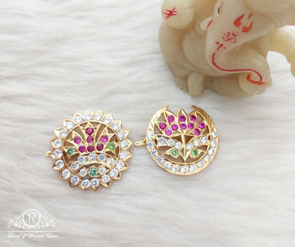 silver hair pins-rck169 92.5 silver ramala jewelry / ramala collections