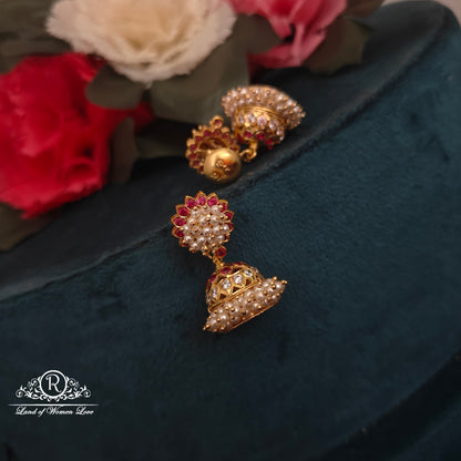 92.5 silver simple and Cute earrings - RCK285