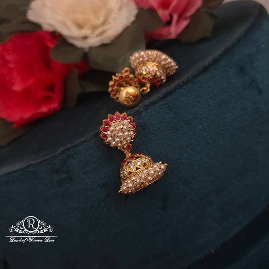 92.5 silver simple and Cute earrings - RCK285