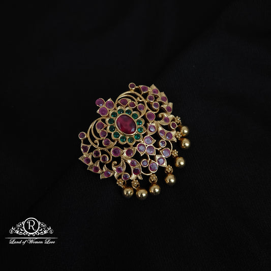 pendant 92.5 silver ruby and cz-'s pendant-rcl54 ruby 92.5 silver ramala jewelry / ramala collections