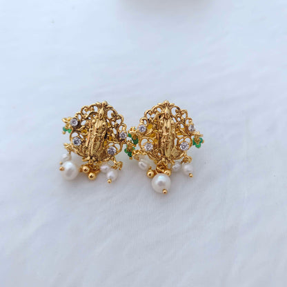 stud silver small earrings -rch356 92.5 silver ramala jewelry / ramala collections