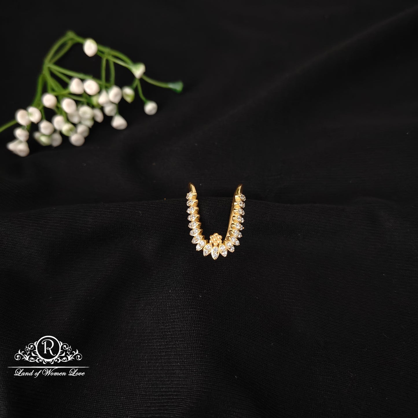 92.5 silver simple and Cute Vanki Ring - RCH947