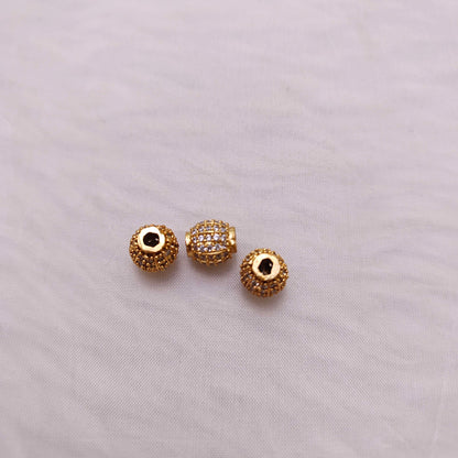 Silver CZ-stone balls-RCJR462