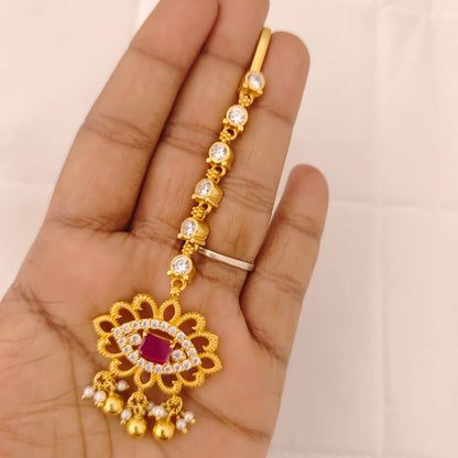 Silver Long Tikkas Design-JR138