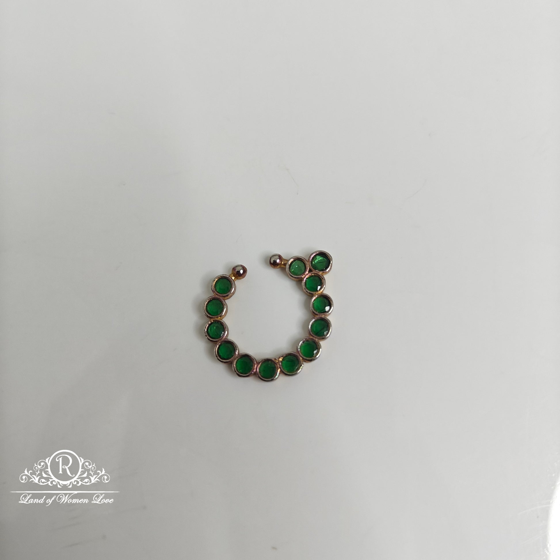 ring 92.5 silver victorian nose ring-rcm166 92.5 silver ramala jewelry / ramala collections