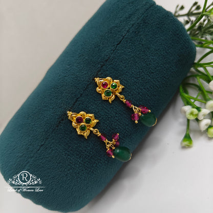 earrings 92.5 silver beautiful hangings-rch775 92.5 silver ramala jewelry / ramala collections