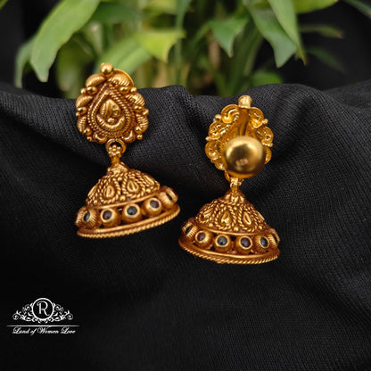 92.5 silver simple and Cute earrings - RCJR932