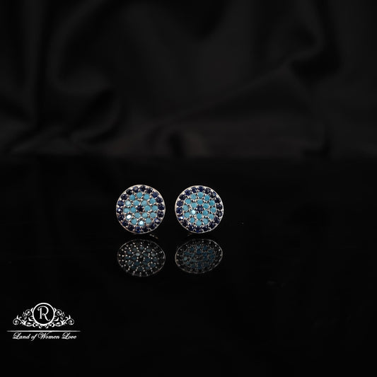 stud silver earrings -rchs38-1 92.5 silver ramala jewelry / ramala collections