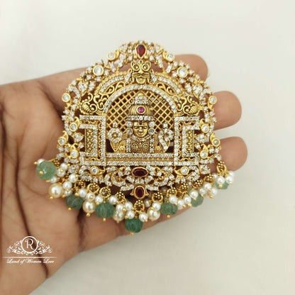 Silver God Venkateswara Swamy Locket-SA405