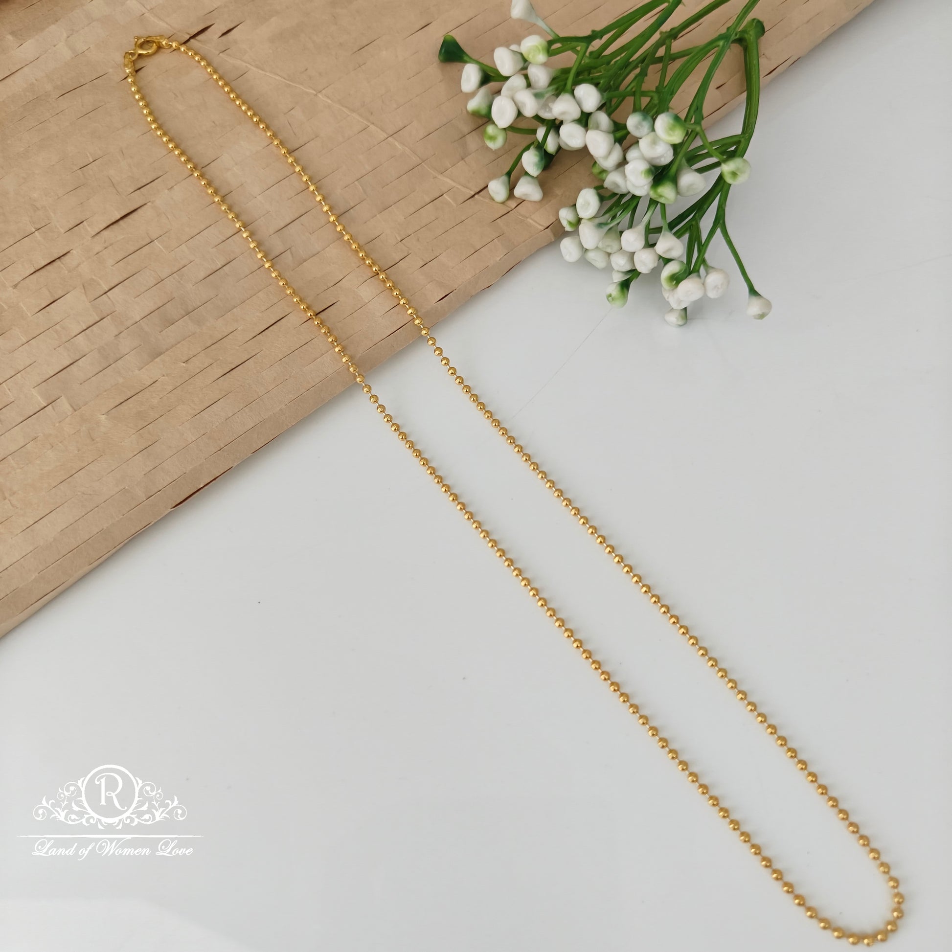 chain 92.5 silver simple and cute chains - rch948 92.5 silver ramala jewelry / ramala collections