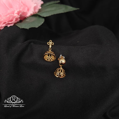 92.5 silver simple and Cute earrings - RCDS0574