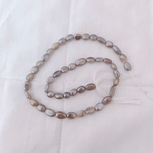 moon stones beads -rcmj73 92.5 silver ramala jewelry / ramala collections