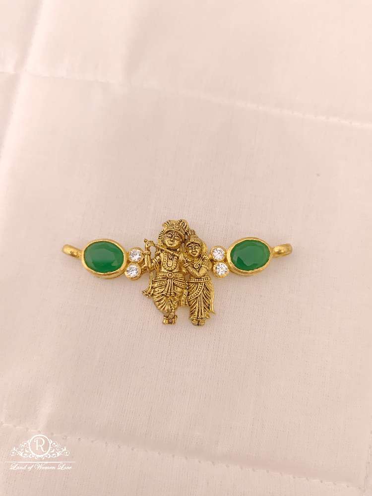 silver radha krishna mala locket-m338 92.5 silver ramala jewelry / ramala collections