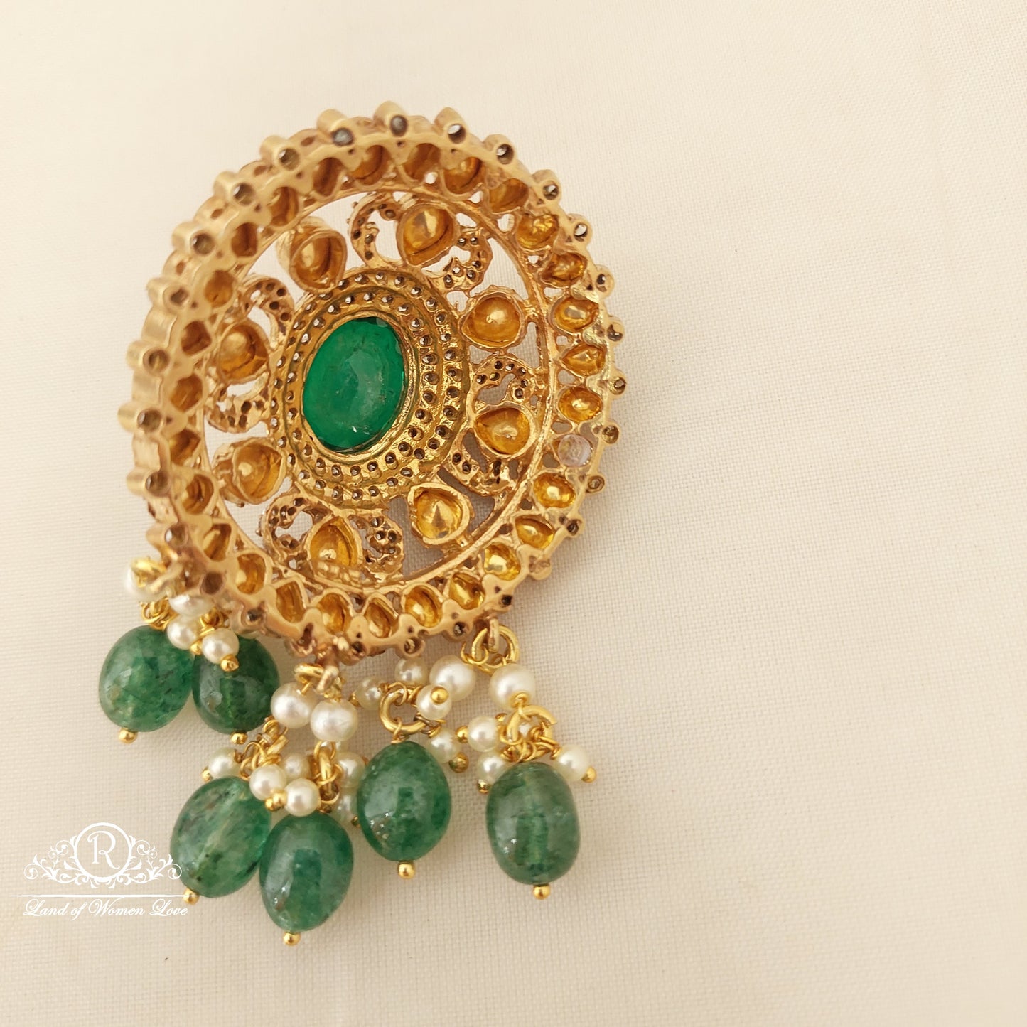 Silver Moissanite choker model-D006