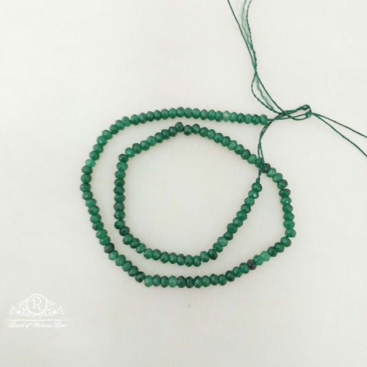 3*4 green zaid bati beads-mj13-1 92.5 silver ramala jewelry / ramala collections