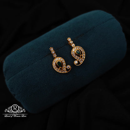 92.5 silver simple and Cute earrings - RCBG058