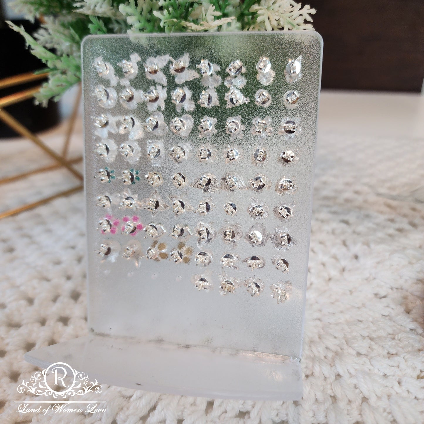 Silver kids earrings -RCRC1-2