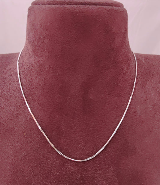 Silver chain design -RCG161