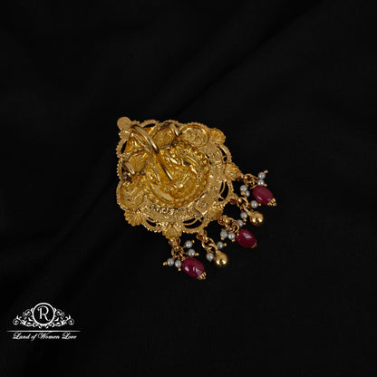 92.5 Silver Lakshmi Devi Design Pendant-RCCP443