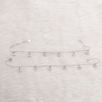 Silver Anklets-RA54