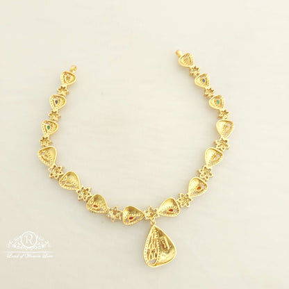 Silver CZ- Necklace With Earrings-C103C109