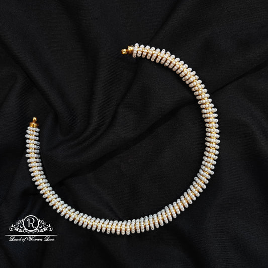 92.5 silver unique design pearls kante-rcm167-1 92.5 silver ramala jewelry / ramala collections