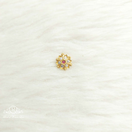 nose pin silver nose pins-sa506-8 92.5 silver ramala jewelry / ramala collections