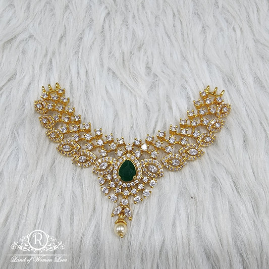 pendant silver cz-stone locket -h051 cz 92.5 silver ramala jewelry / ramala collections