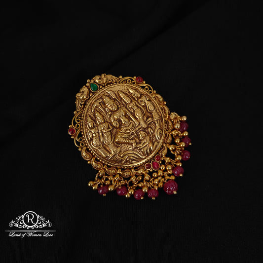 pendant 92.5 silver pendant with pumpkin beads-rccp427 92.5 silver ramala jewelry / ramala collections