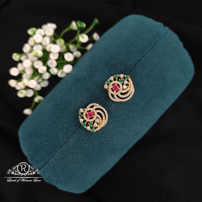 earrings silver simple and cute earrings -rcbg097 92.5 silver ramala jewelry / ramala collections