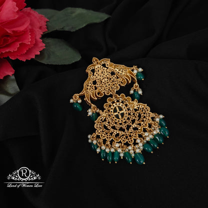 92.5 silver simple and Cute Mala locket  with beads hangings -RCL71