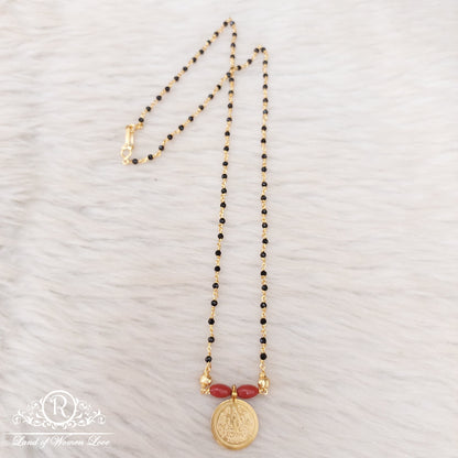 Silver black beads-RI21-1