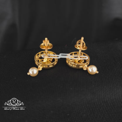 Silver earrings -RCM402