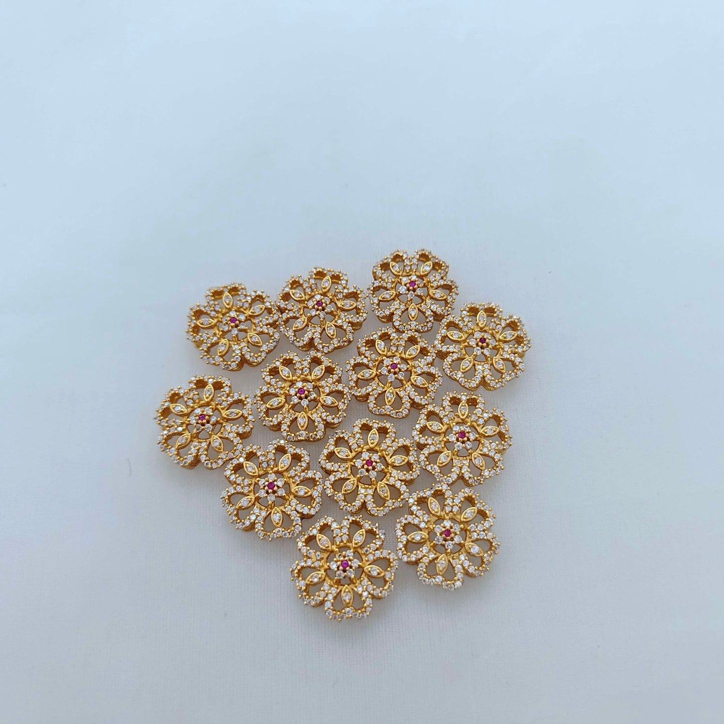 Silver side flowers-RCD379