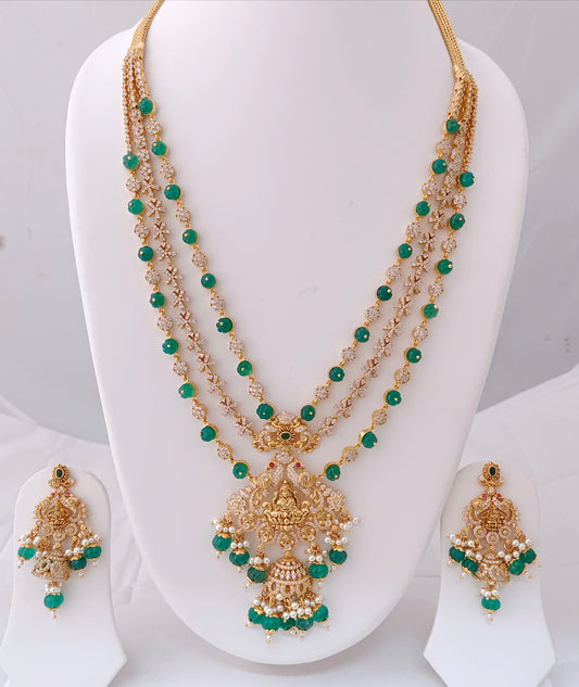 haram silver cz-gold polish haram designs -rcm504,rcm511 cz 92.5 silver ramala jewelry / ramala collections