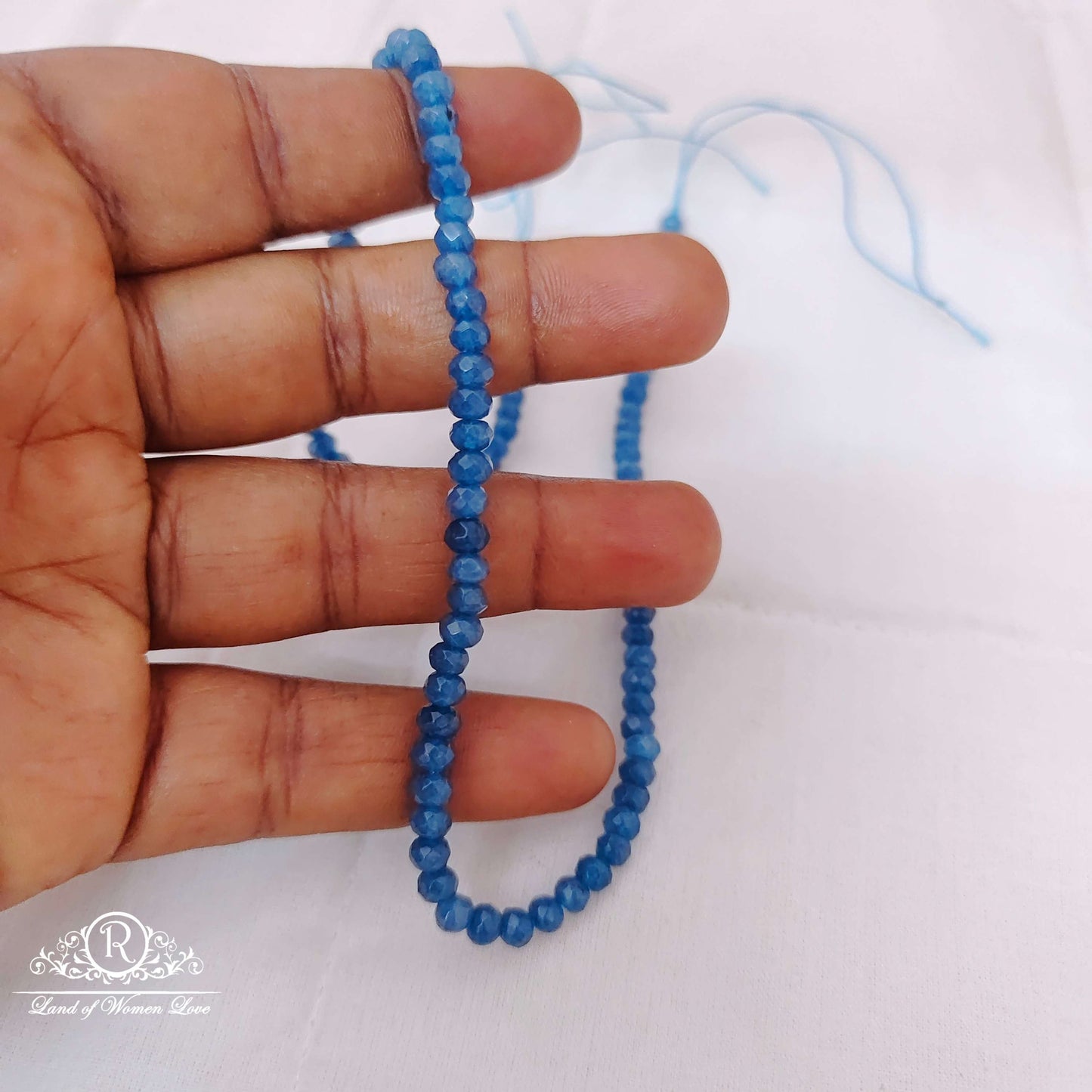 Gemstone round cutting 4mm beads - RCMJ42