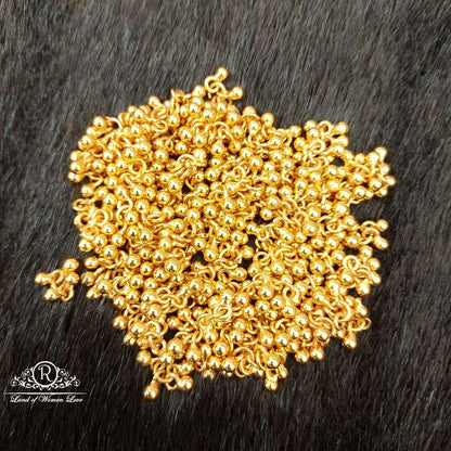 Silver Hanging Gold Balls Design-JR95(single piece)