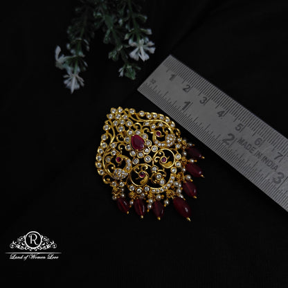 Silver peacock pendant -RCM1091