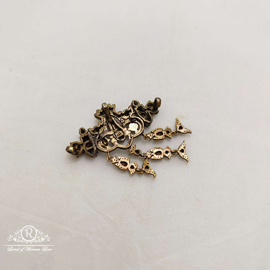 Silver Balaji victorian pendant -RCC098