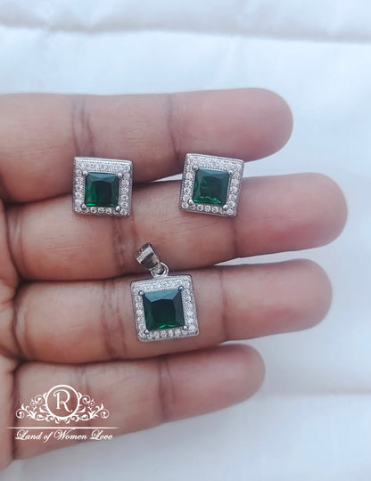 earrings silver earrings with pendent designs -rcg014 cz 92.5 silver ramala jewelry / ramala collections