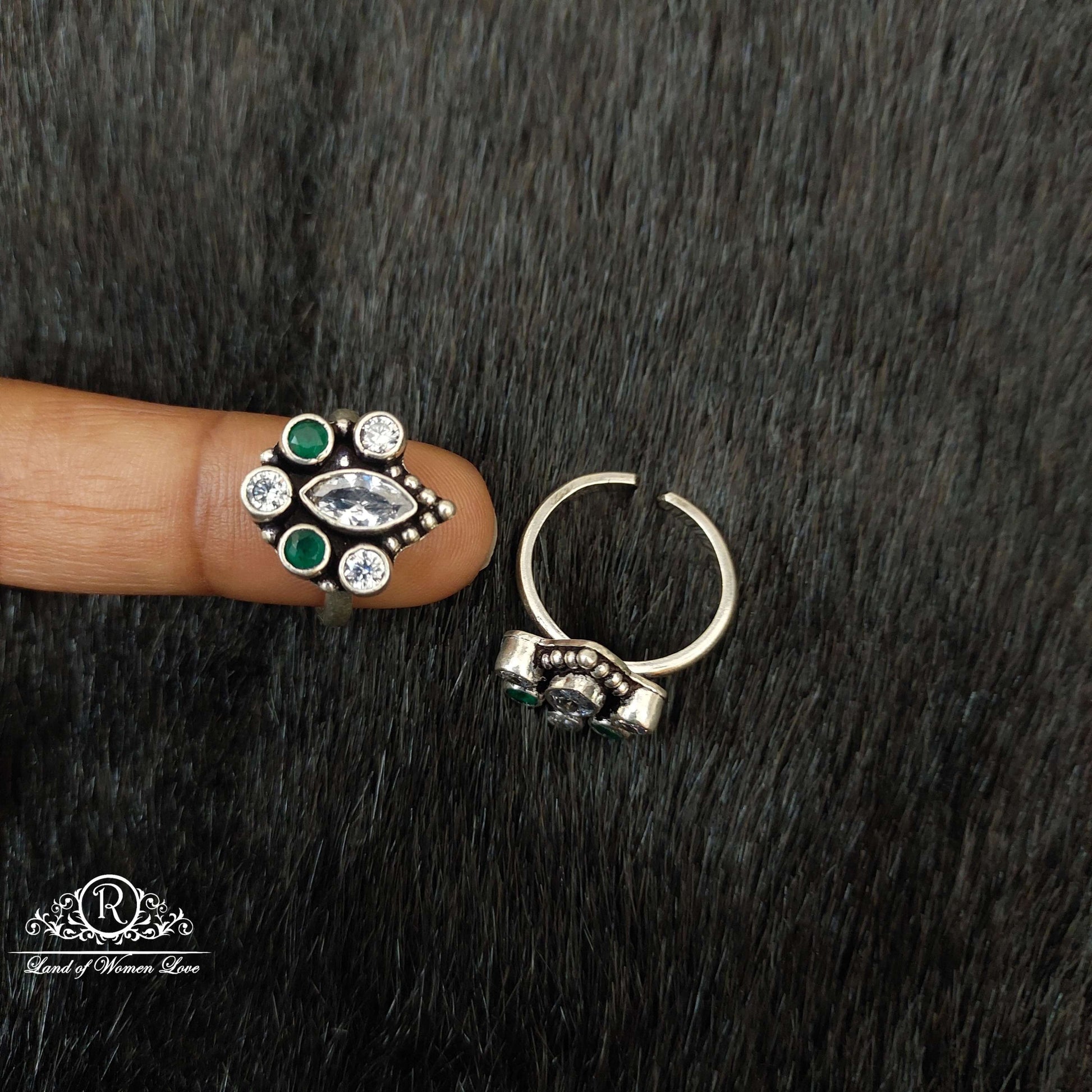 silver toe rings-ss112 92.5 silver ramala jewelry / ramala collections