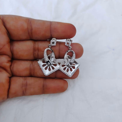 earrings silver base earrings designs -rch288 92.5 silver ramala jewelry / ramala collections