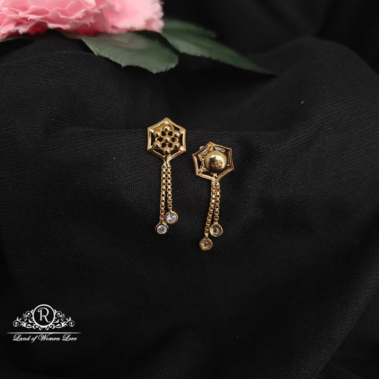 92.5 silver simple and Cute earrings - RCDS0582