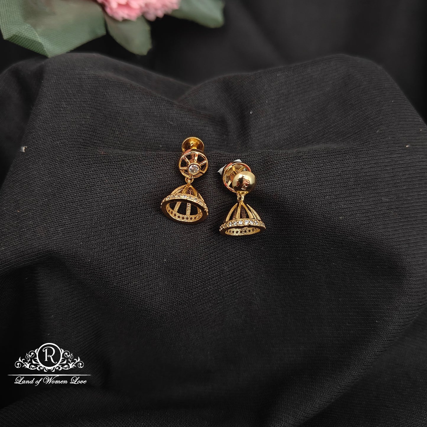 92.5 silver simple and Cute earrings - RCDS0563