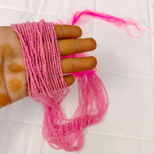 Monalisa Light Pink Colour 2mm Beads-RCMB22