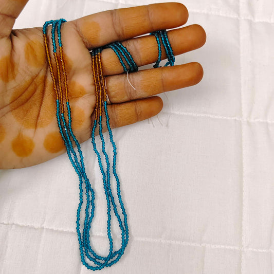 Peacock Green Colour Beads Chain-RCH200