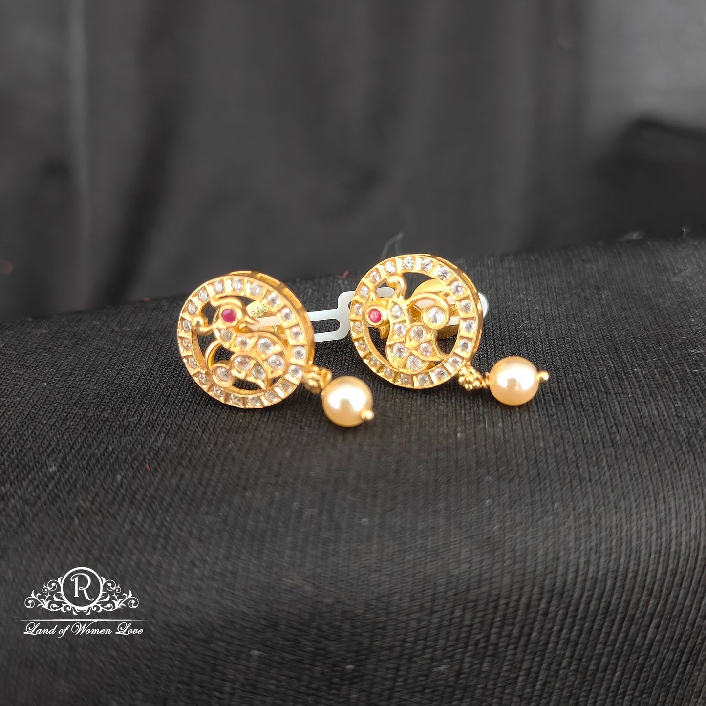 earrings silver earrings -rcm402 92.5 silver ramala jewelry / ramala collections