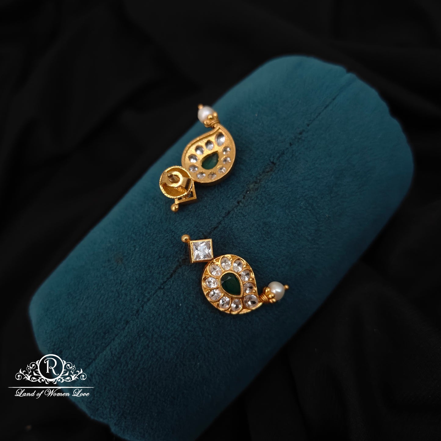 92.5 silver simple and Cute earrings - RCBG062