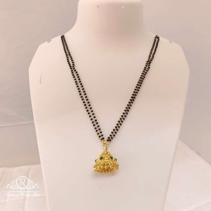 Silver Black Beads-RCH177