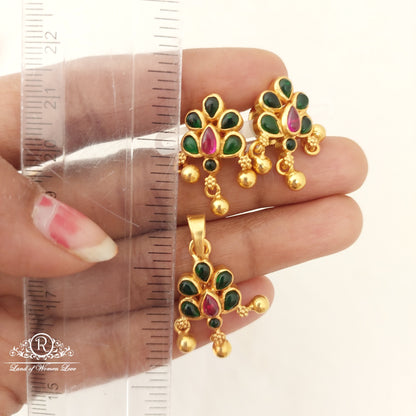 Silver earrings with locket-C043C051